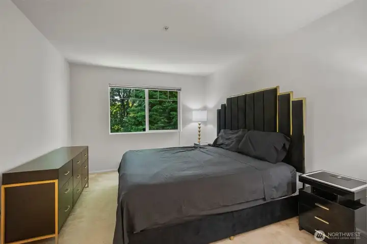 Primary Bedroom backs to greenbelt