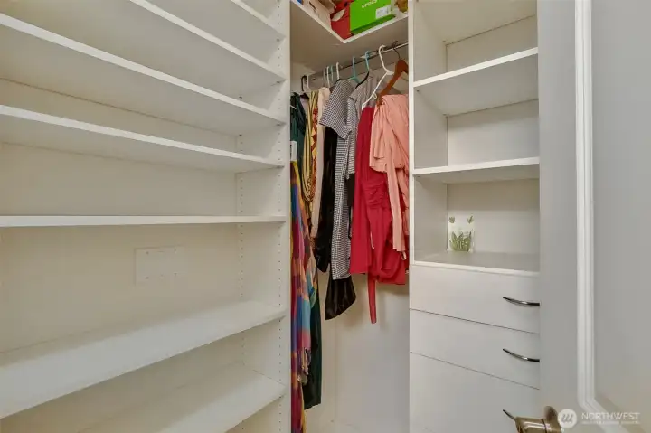 Primary Walk-in Closet