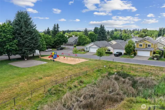 You can keep an eye on the park from your own driveway!