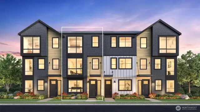 The Banner by Toll Brothers - Artist rendering