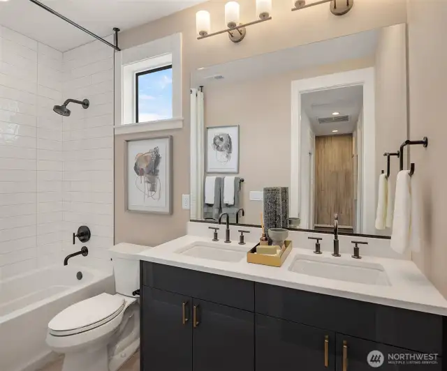 Photos are for illustrative purposes only & depict a different floor plan by Toll Brothers, finishes, or features than the actual home for sale. Actual layout & specifications vary. Home listed for sale (Banner) is brand new & photos are not yet available.