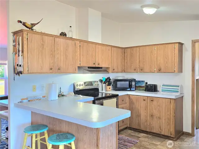 Kitchen with eating space