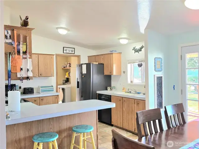 Kitchen with eating space and all newer Appliances