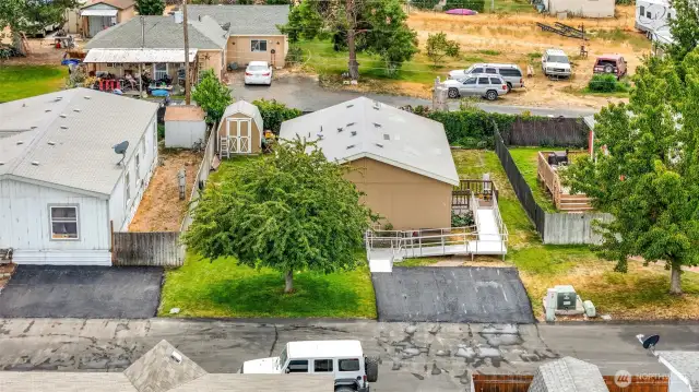 Located in an area with friendly neighbors on all sides.