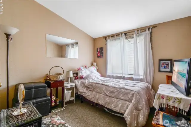 Bedroom #2 is nice and spacious with plenty of light.