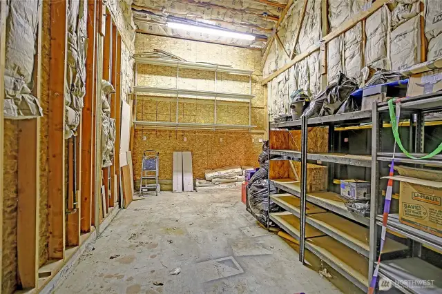 Inside RV Garage