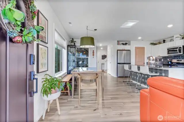 Open concept main floor
