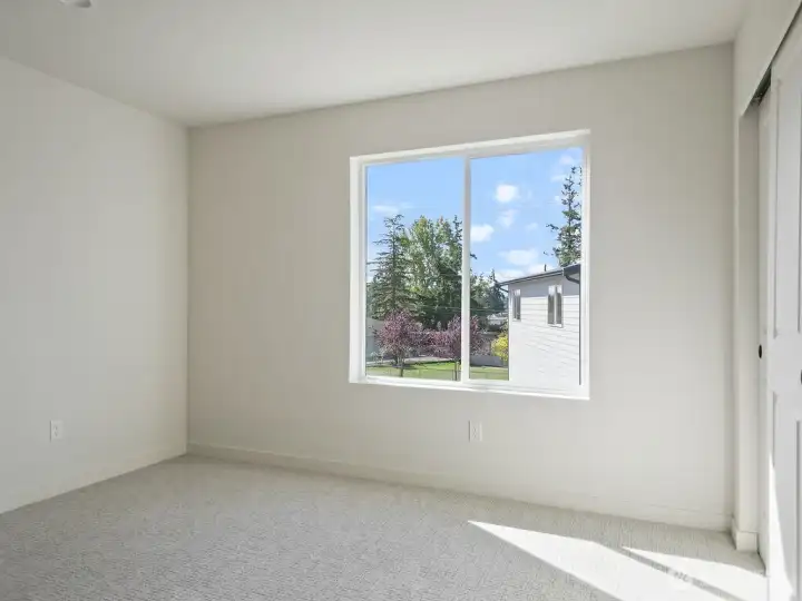Each bedroom has upgraded carpet and pad.