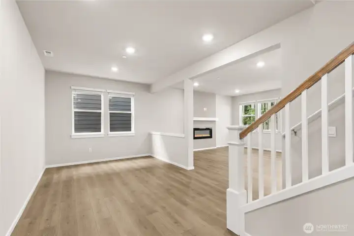 Entrance and dining area