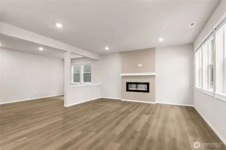 Fireplace blows heat but not hot to the touch