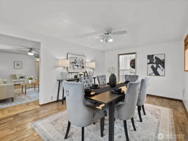 Bonus room  Living room to the left   3/4 Bathroom and laundry in back