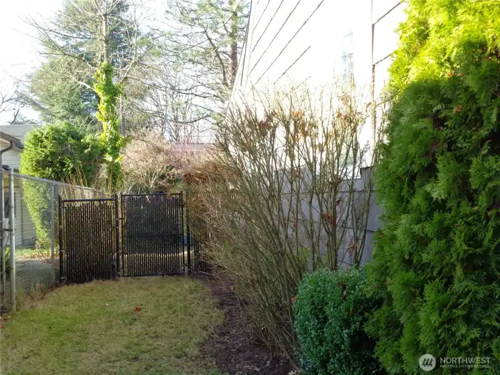 side yard gate side yard gate