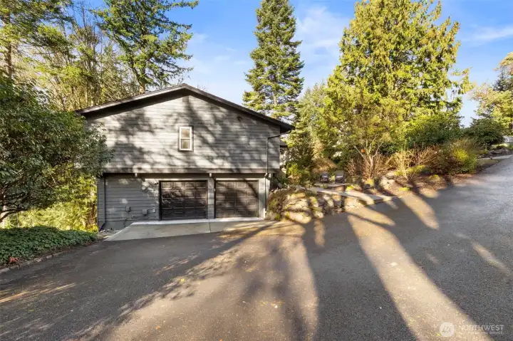 Plenty of parking and a 643 sqft garage!