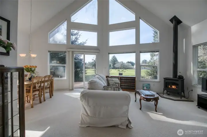 Views of the golf course!