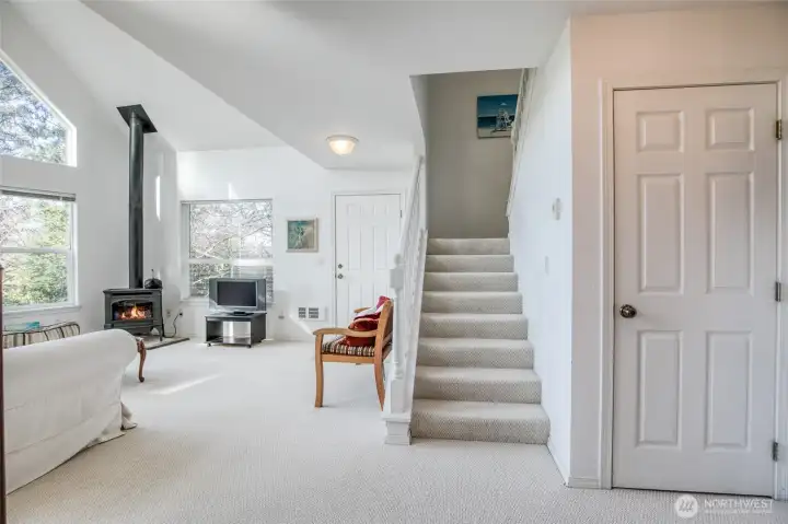 From South side entrance