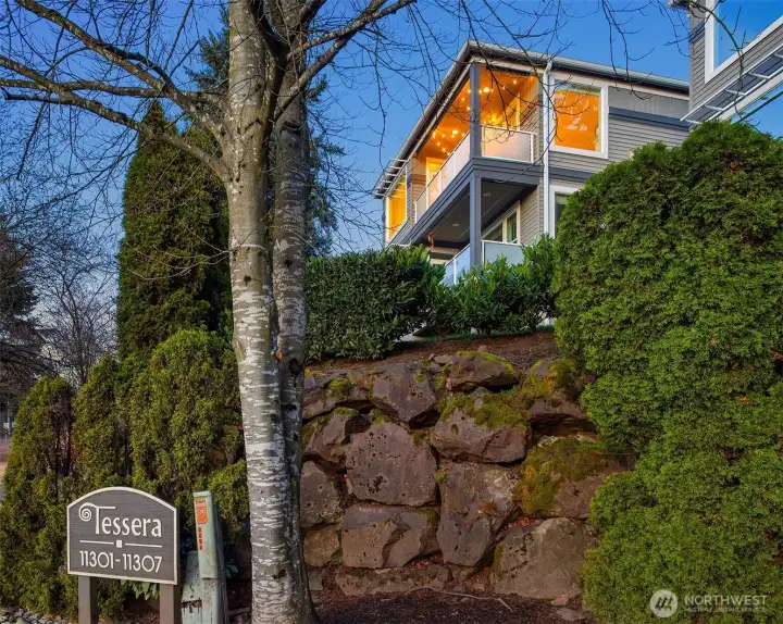 Welcome to Tessera!  A boutique community of just 4 residences.