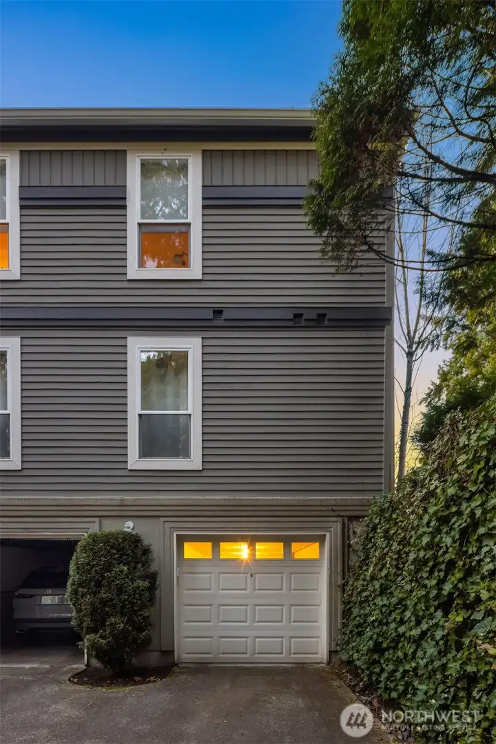 Two car tandem garage