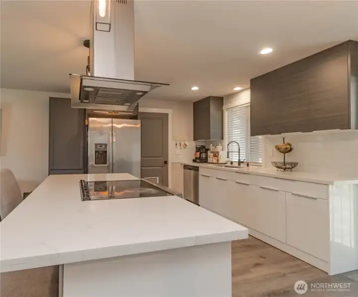 Kitchen area overview