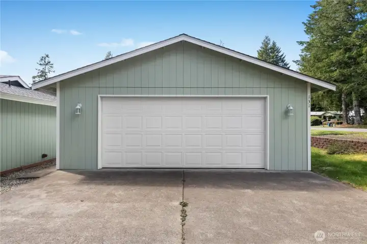 2 car garage