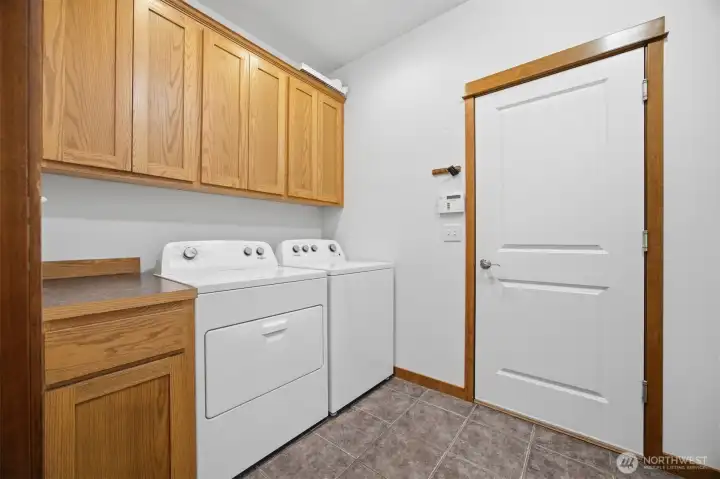 Laundry Room off Garage
