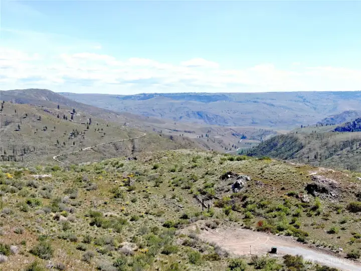 View and potential home sites