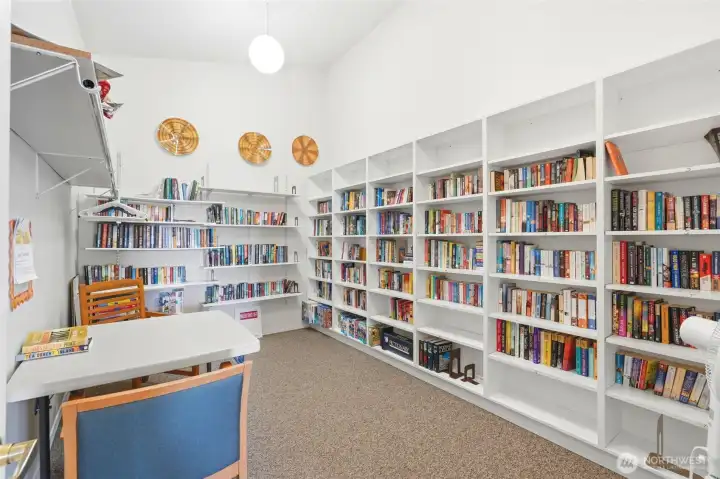 Library in  Club house