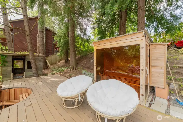 Sauna installed in 2024