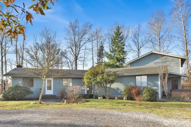 This is the primary home at the very end of the driveway.