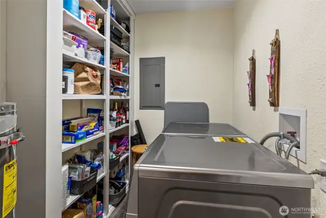 Indoor Laundry Room