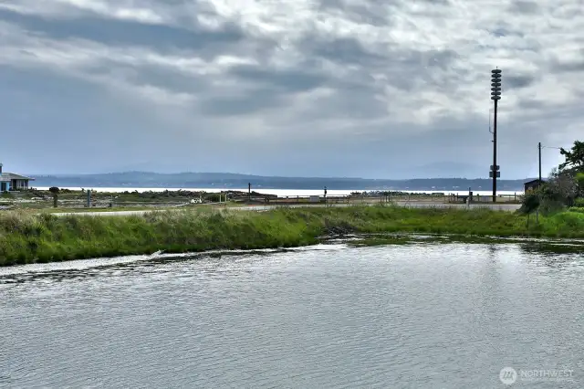 Views are protected because you are looking over the canal entrance