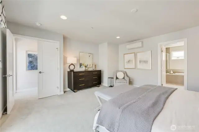 French Doors Add the Luxurious Feeling of this Suite