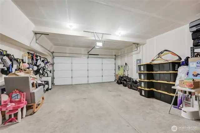 Large 2 Car Garage so Parking is Never an Issue - Complete with EV Car Charger