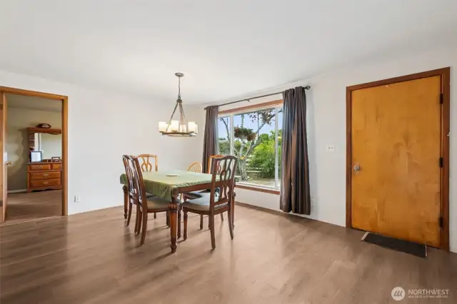 Spacious rooms