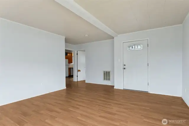 Living room of second house