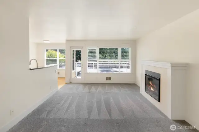 Wall of window filling your living space with light