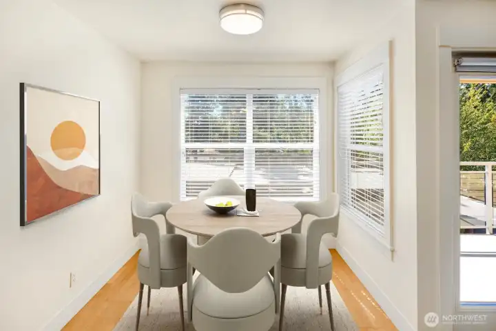 Dining area