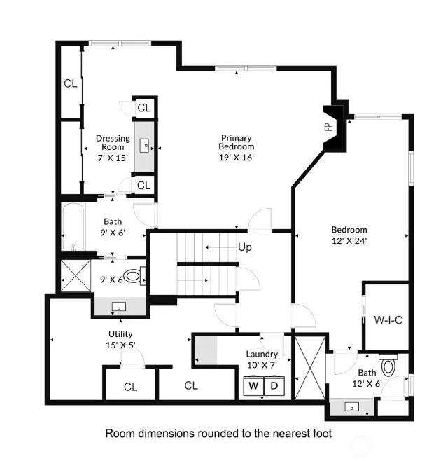 Downstairs