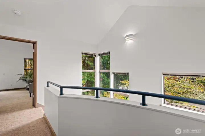 Second floor landing and hallway.