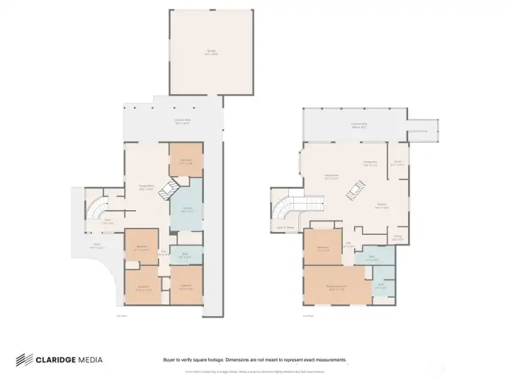 Floor plan. Buyer to verify floor plans, not meant to represent exact dimensions.