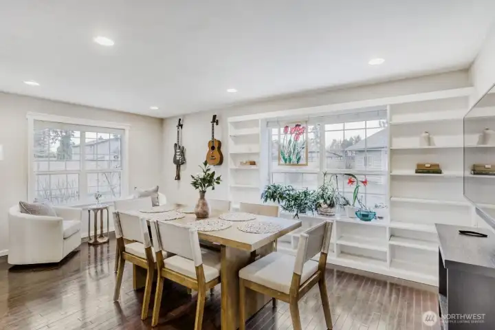 Entry from the Mud Room to the Dining Room