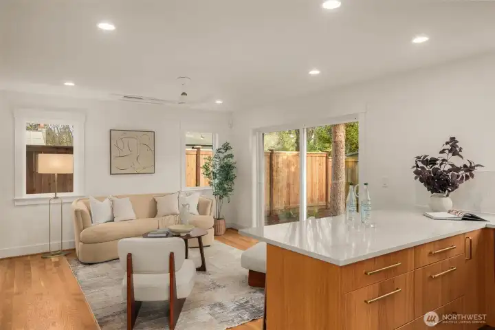 Living Area, Main Floor