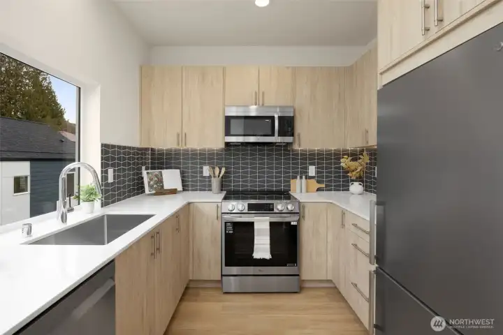 Premium LG stainless steel appliances