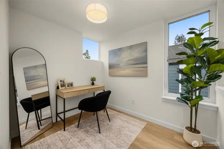 Flex area on the third level.