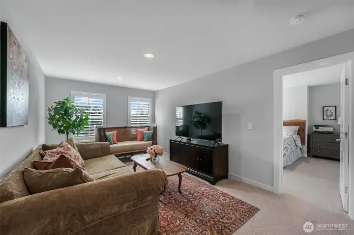 Living area in second floor