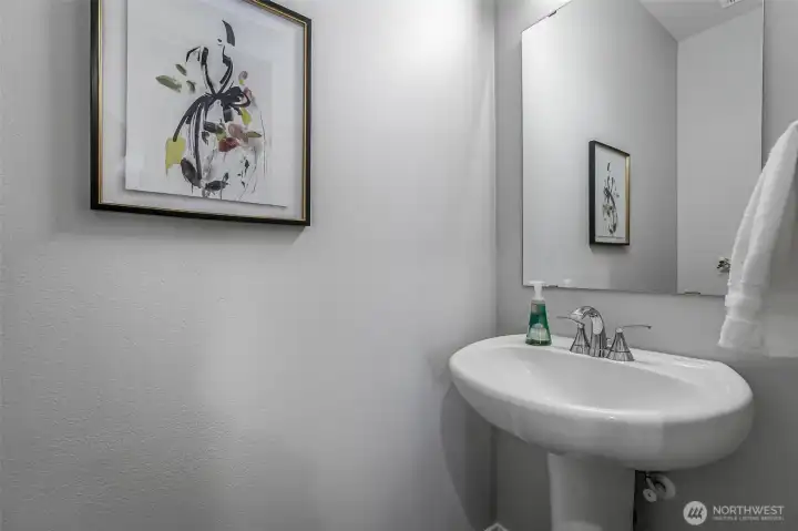 Half Bathroom main floor
