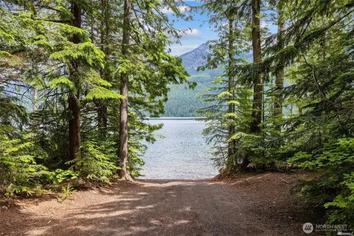 Private community boat launch for owner usage.