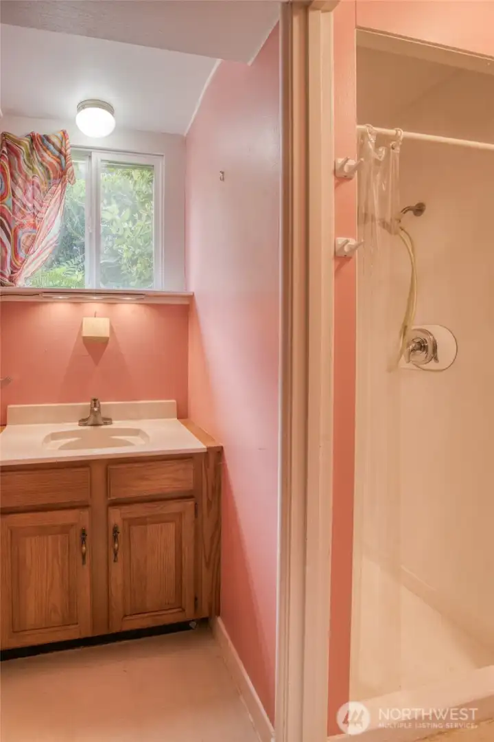 Lower level 3/4 bath Lower level 3/4 bath