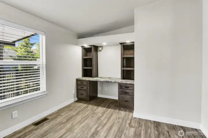 Built in cabinetry for a perfect office/den