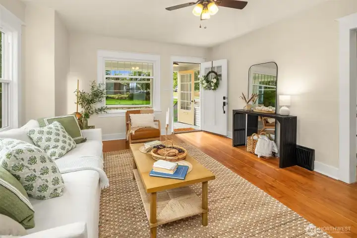 What more could you ask for in a historic bungalow!?