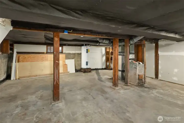 Large basement space